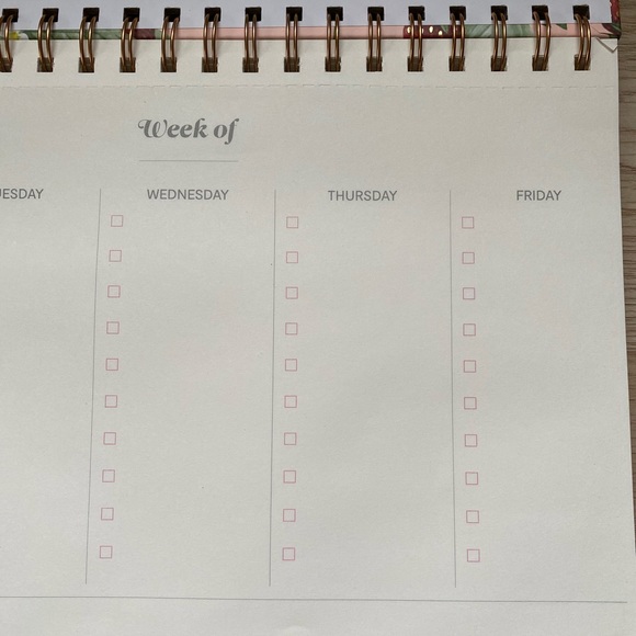 Strawberry Weekly Planner Notebook - Picture 7 of 11